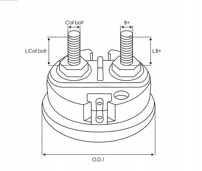 фото №2, As-pl sp0001 набір ремонтний, стартер