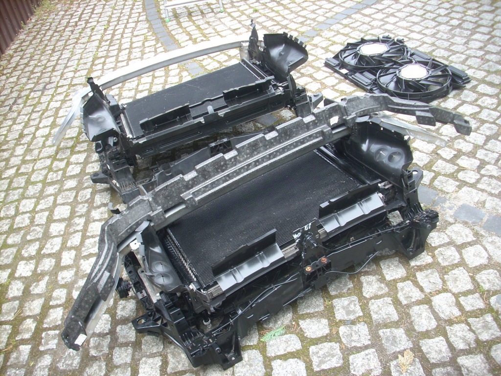 Audi q7 4m0 q8 4m8 перед ремень передний усилитель радиатор ew вентиляторы с Разборки