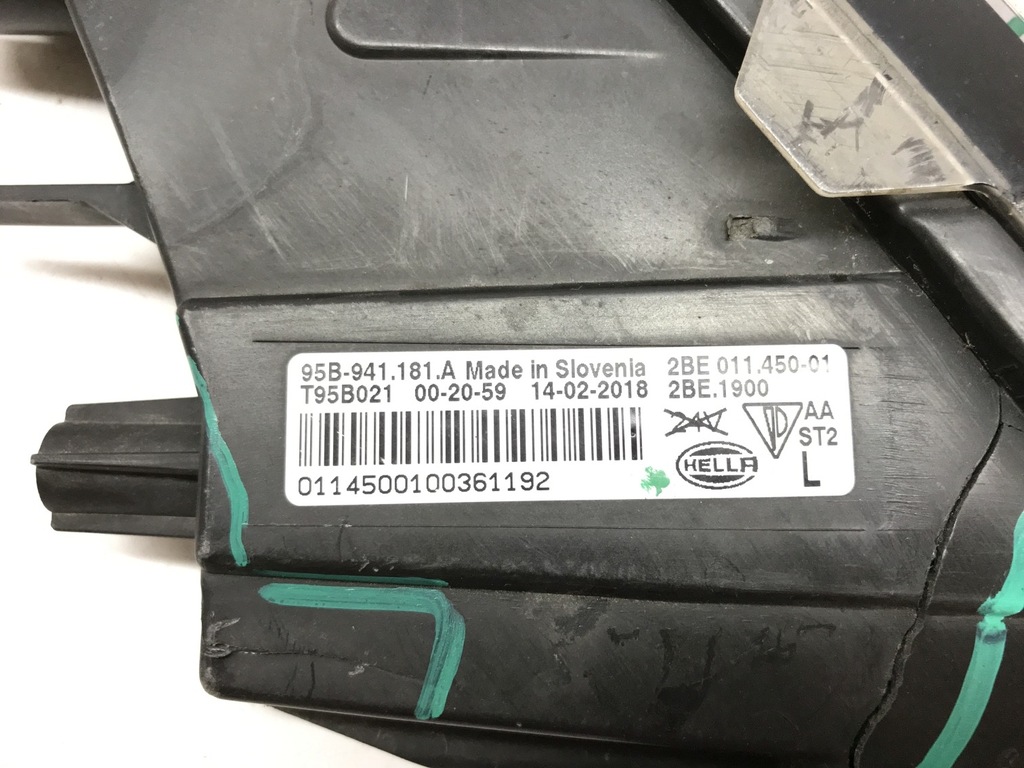 фото №13, Porsche macan протитуманна фара лівий 95b941181a