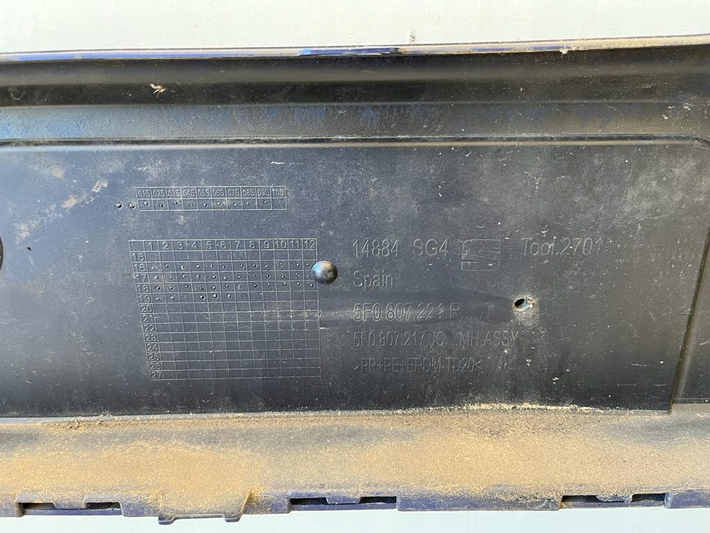 фото №5, Seat leon iii lift 5f0 бампер перед 5f0807221 r