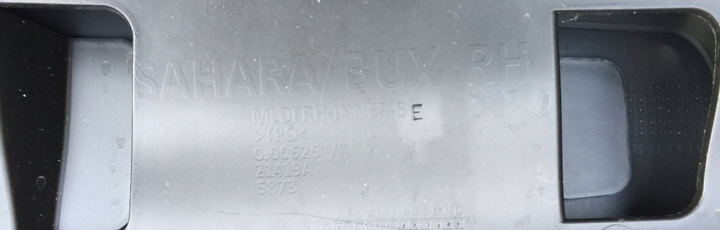 фото №6, Jeep wrangler jl 21 22 крыло расширитель правое подкрылок led sahara узкие