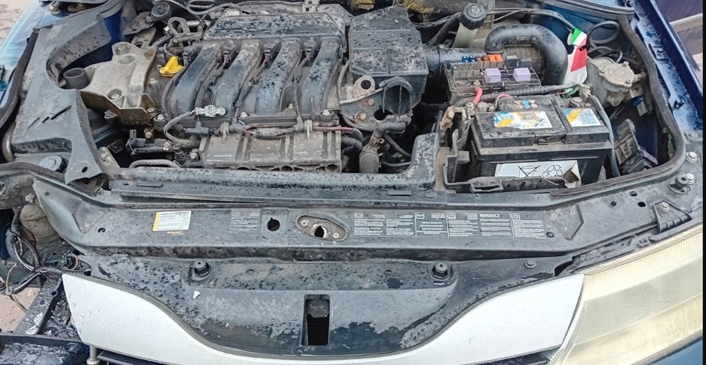фото №1, Двигатель renault laguna ii 1.8 16v f4p774