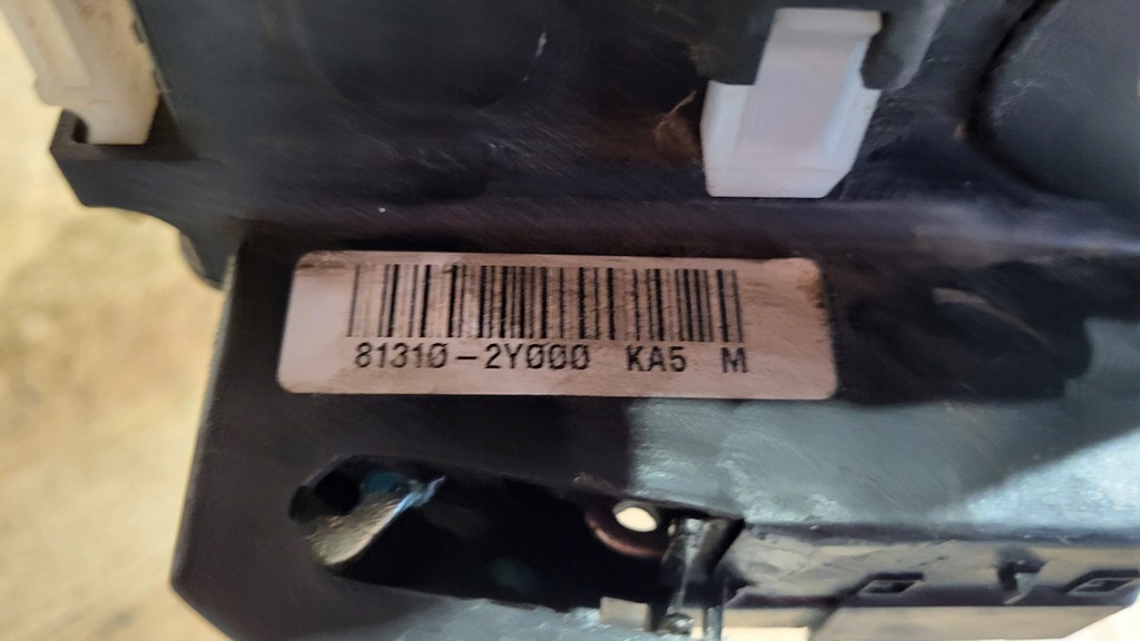 фото №5, Замок дверь левый перед hyundai ix35 13-15 lift 6 pin 81310-2y000