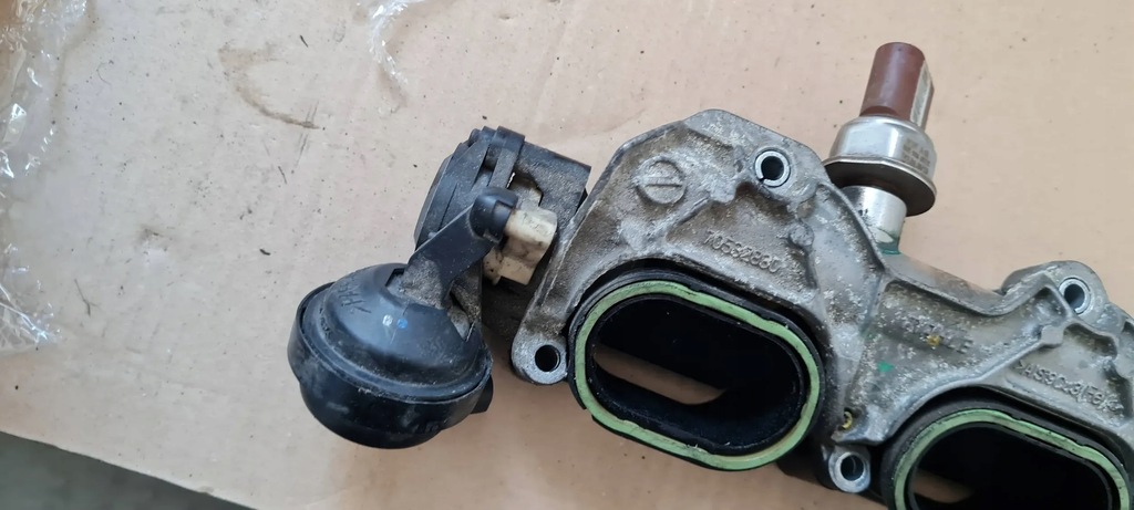 фото №6, Sq5 8r q5 коллектор всасывающий левый 3.0 tfsi 06e133109ar s4 b8 s5 a6 c7 a7