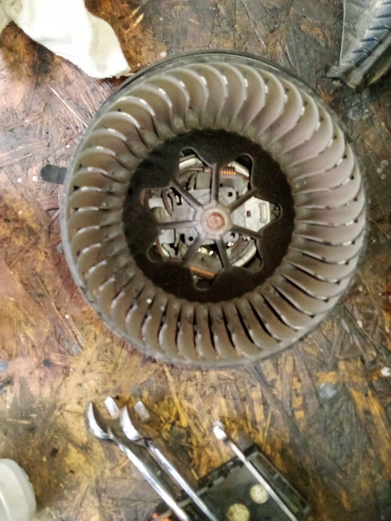 фото №1, Mercedes benz w169 вентилятор повітродувка обдув 982485