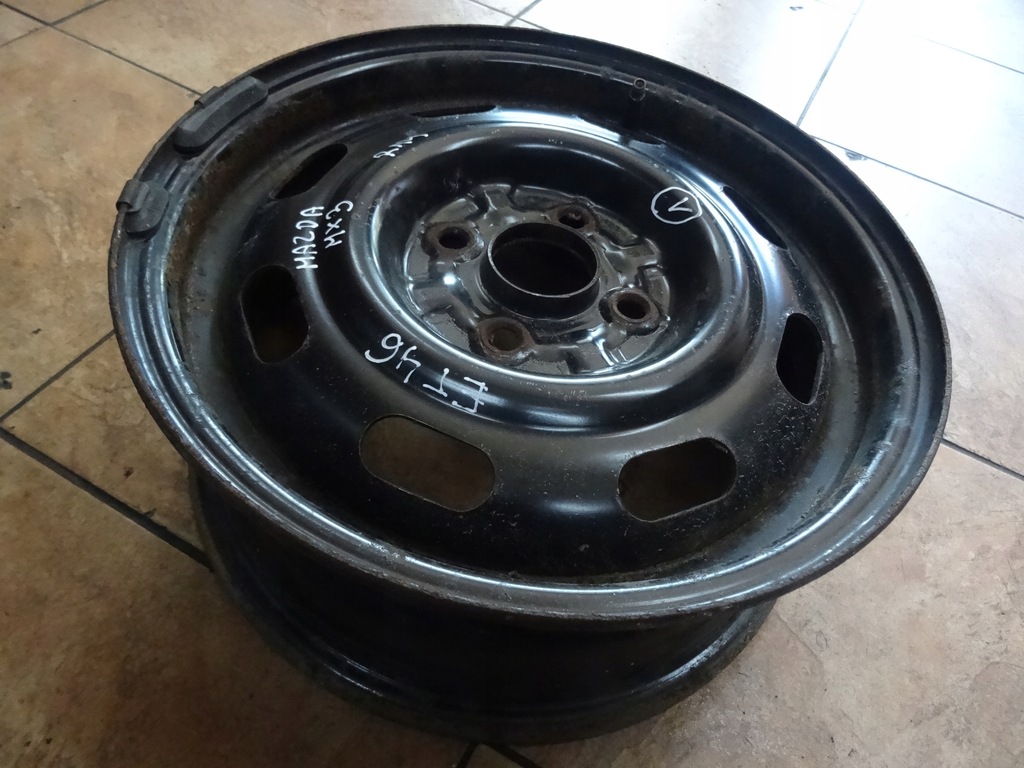 фото №1, Mazda mx3 323 диск стальной r14 14'