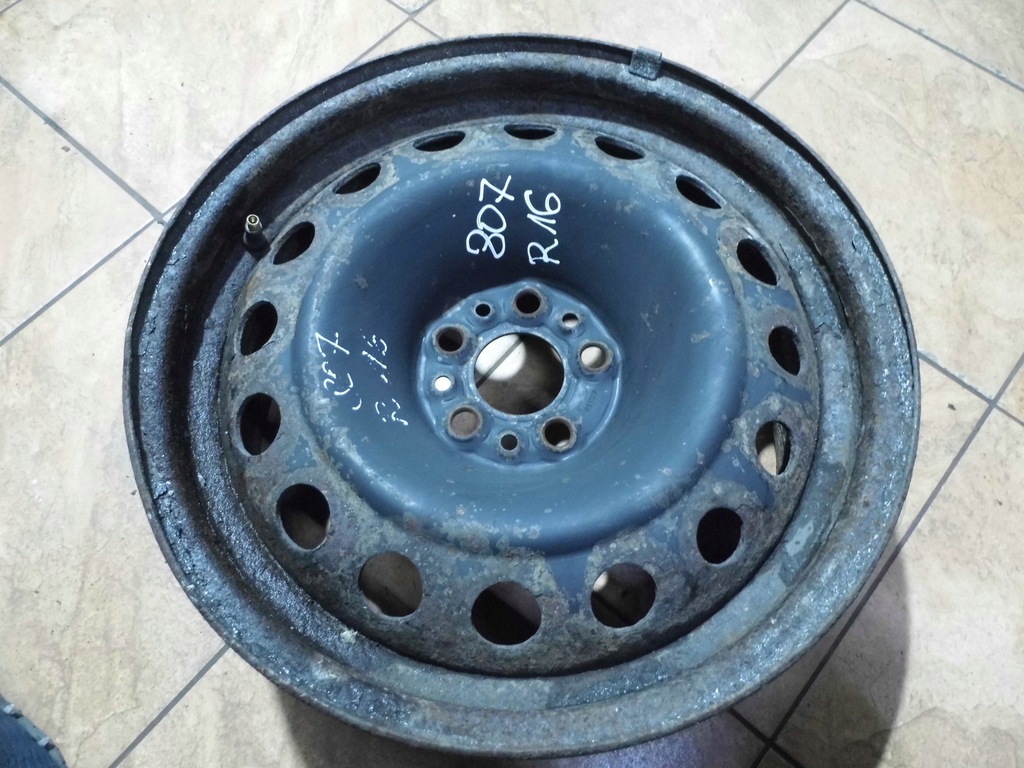 фото №1, Peugeot 807 диск стальной r16 16'