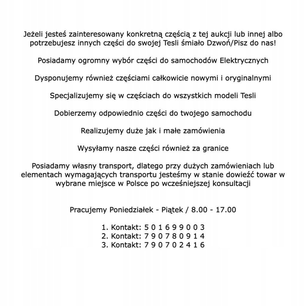 Tesla x перед капот крила pas радіатор лампи Ціна
