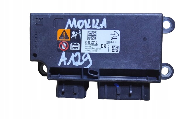фото №1, Датчик модуль подушка безопасности opel mokka a 13590216
