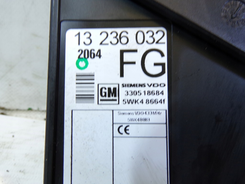 фото №6, Набор стартовый opel meriva a 1.6 12249823 fdmr