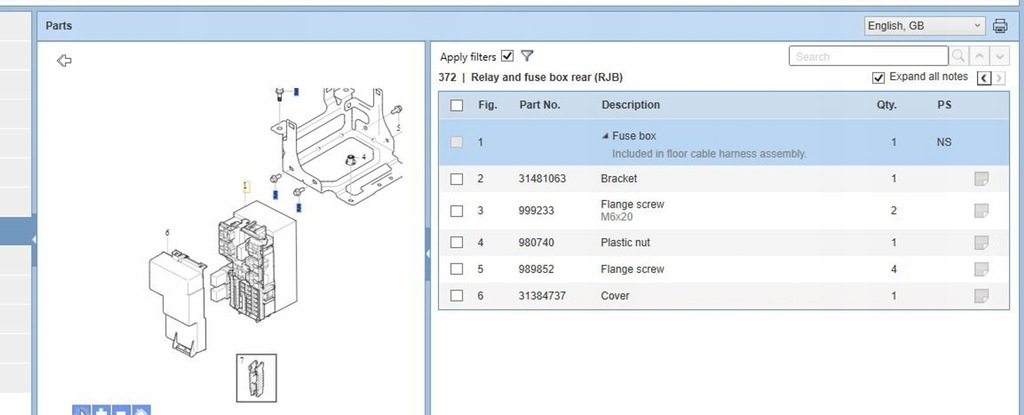 фото №6, Volvo xc90 2019 коробка запобіжників
