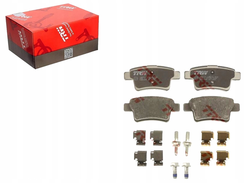 фото №1, Trw гальмівні колодки гальмівні citroen задня c4 picasso 07-