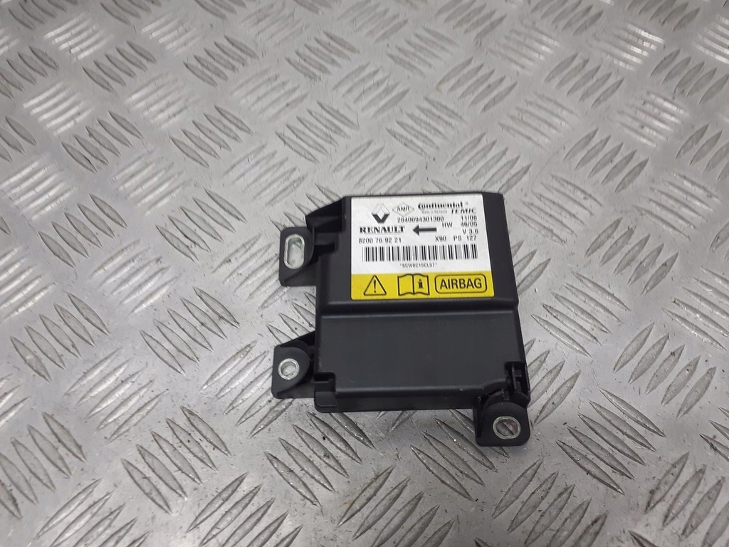 фото №1, Модуль подушка безпеки dacia logan i 1.4 b