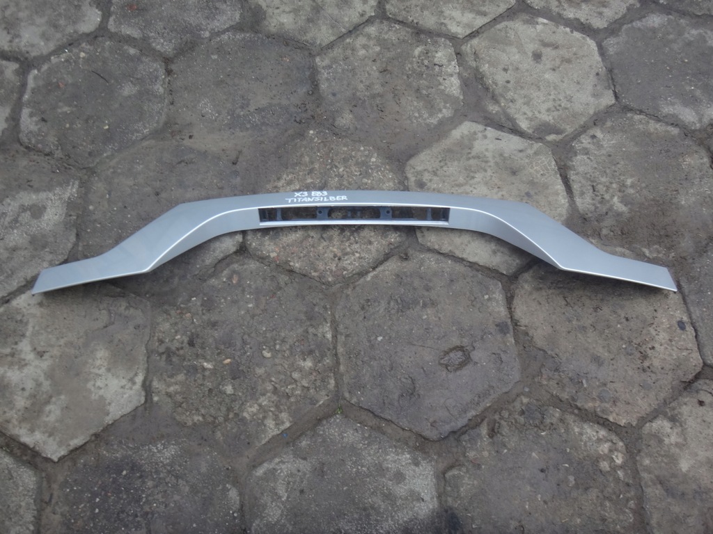 фото №11, Накладка крышки багажника bmw x3 e83 titansilber