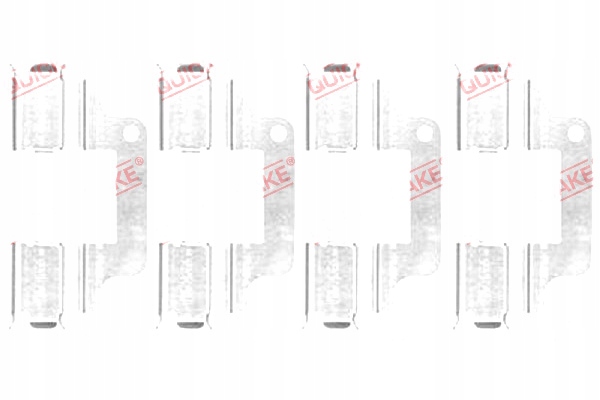 фото №2, Набор монтажный тормозных колодок задняя land rover freelander 2 2.0 3.2