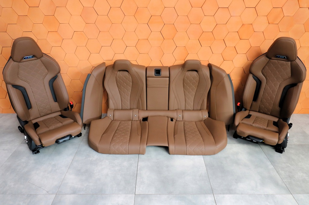 фото №7, Bmw m8 f93 8' g16 m-power салон сиденья вентиляция merino taruma 15 km !!!