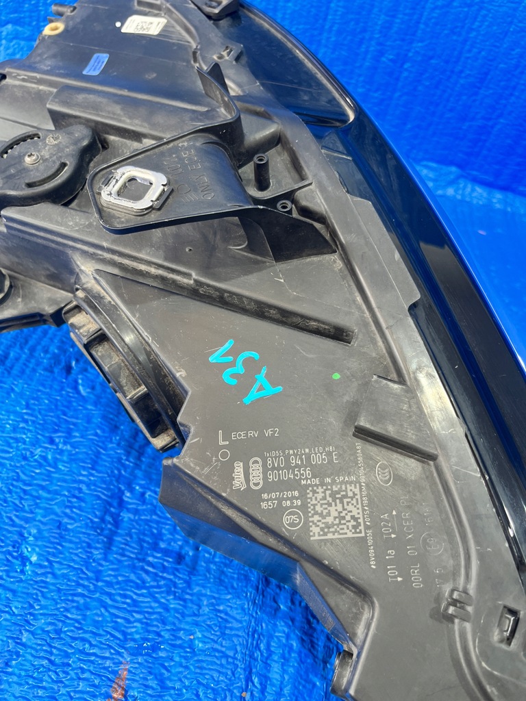фото №15, Audi a3 8v0 lift bi ксенон лампа ліва 8v0941005e