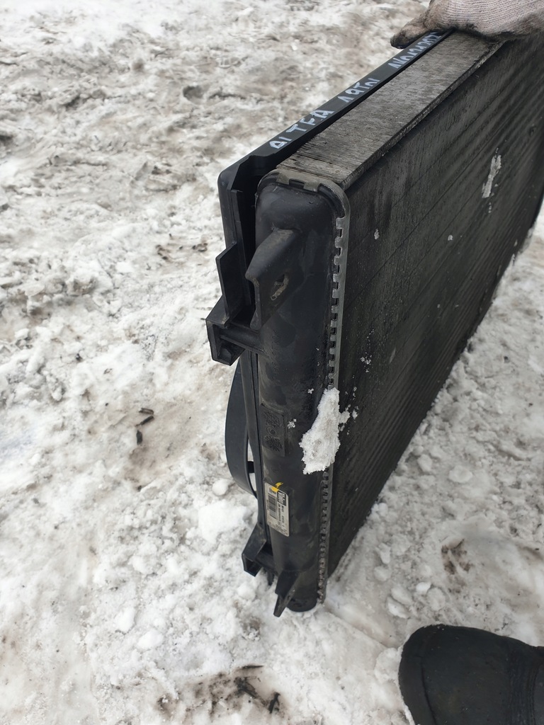 фото №6, Радіатор wody вентилятори seat altea 1.9 tdi 1k0121207t