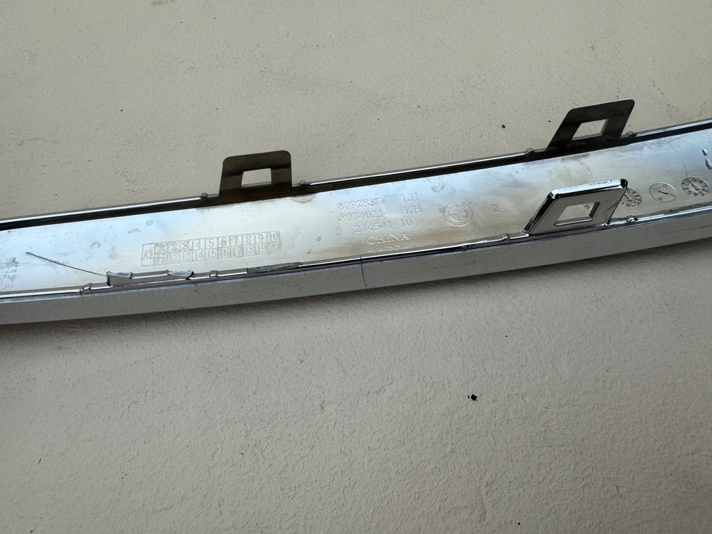 фото №14, Bmw x7 g07 19r- молдинг бампера левая задняя задняя 8092887