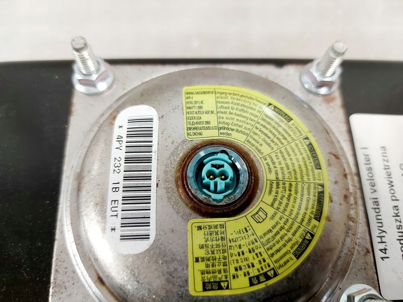 фото №6, Hyundai veloster i подушка повітряна пасажира