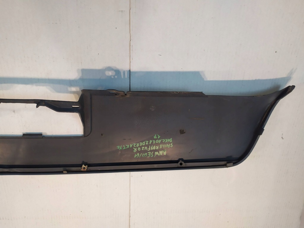 фото №12, Bmw 5 e60 m-pakiet- спойлер дифузор бампер задня