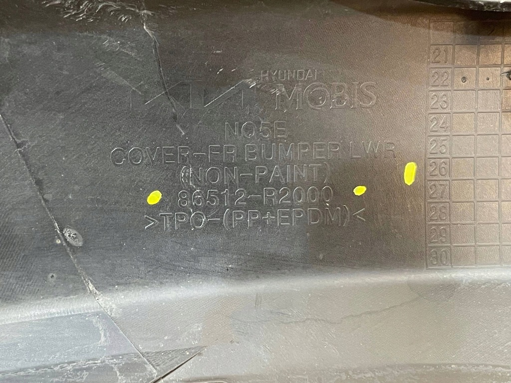 фото №11, Kia sportage v 5 21- спойлер молдинг накладка бампера перед передняя