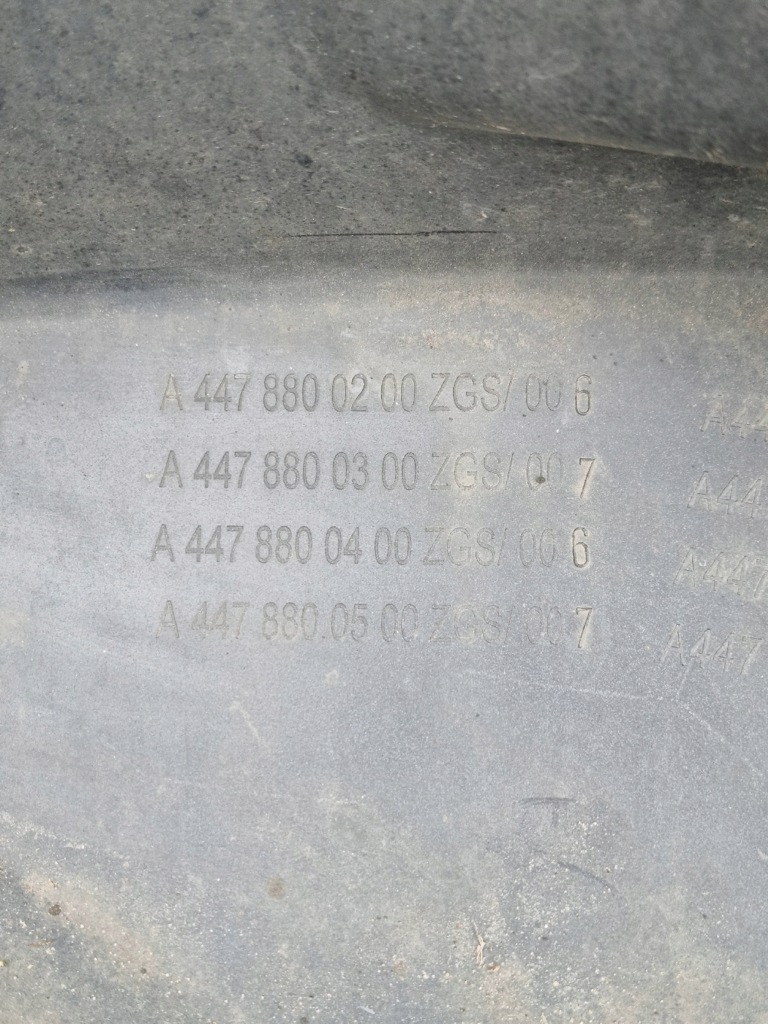 фото №8, Mercedes vito 447 a447 w447 бампер передний перед