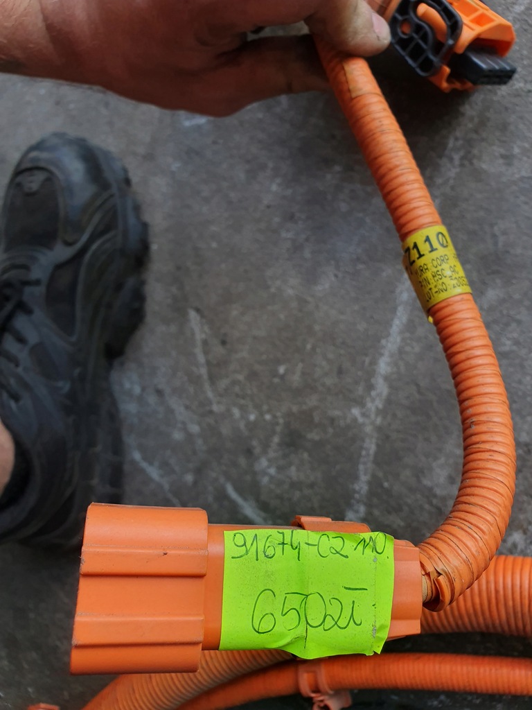 фото №10, Hyundai kia 1.6 g4le жгут электропроводка питающая коробки 91674-cz110