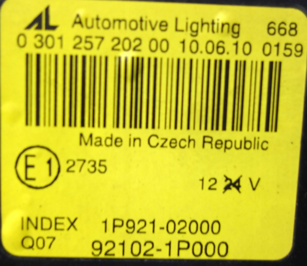 фото №11, Kia venga 2009-2019 лампы перед передние