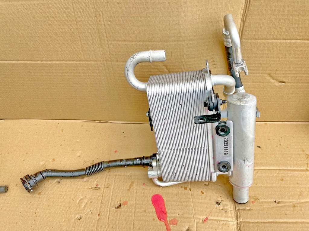 фото №4, Kia ev6 2wd радіатор випарник кондиціонера демонтаж