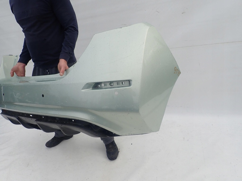 фото №11, Nissan leaf ii 17- бампер задняя задний