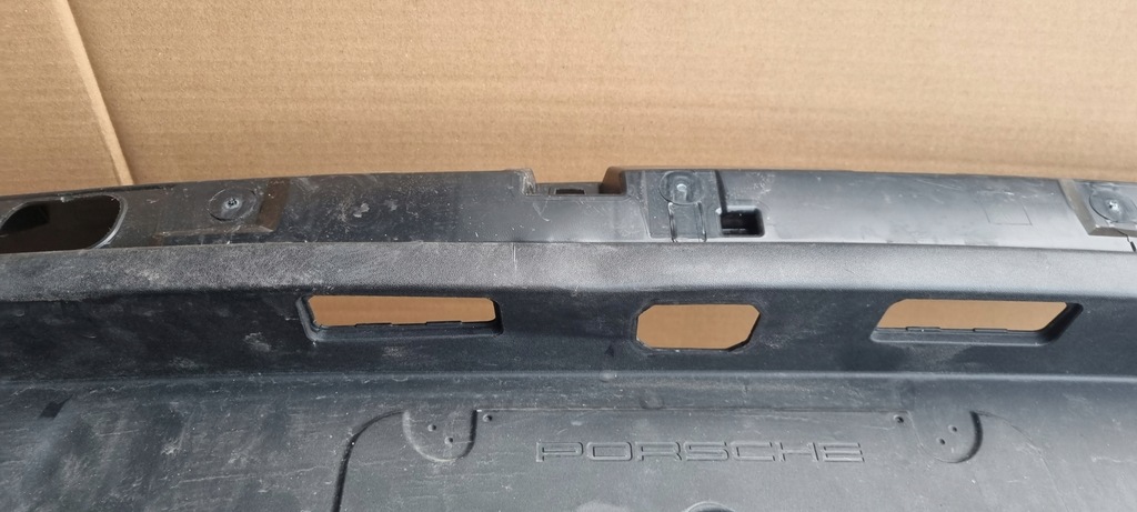 фото №10, Porsche macan gts lift 2020- 95b807521a накладка бампера бампер спойлер