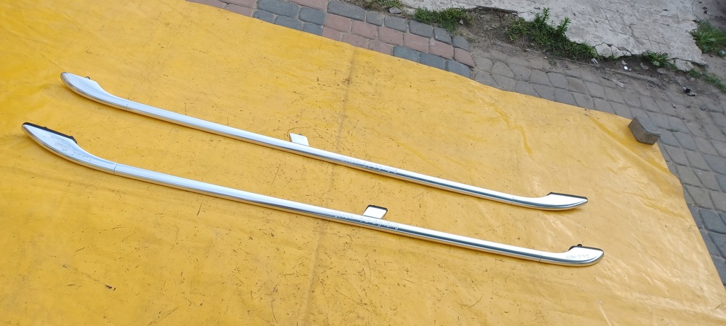 фото №10, Рейлінги дахові p/l audi a6 c5 kombi сріблястий хром