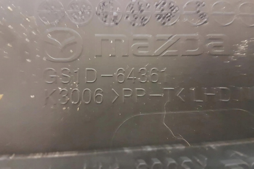 фото №8, Кронштейн na чашки mazda 6 хетчбек gh gs1d64361 2.2l дизель 95kw 2012