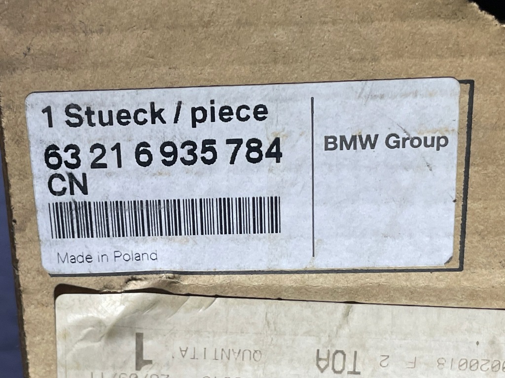 фото №3, Nowa оригинальная лампа задняя mini cooper r50 r53 one d s works правая rh задняя