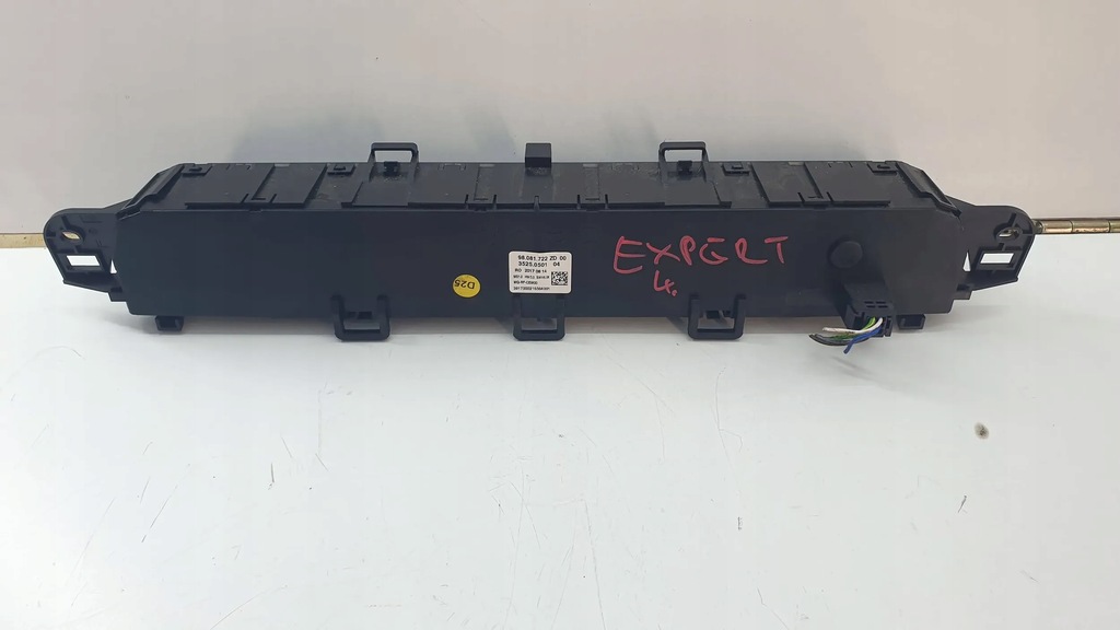 фото №5, Peugeot expert 3 iii 17- citroen jumpy proace панель кондиционера кондиционер