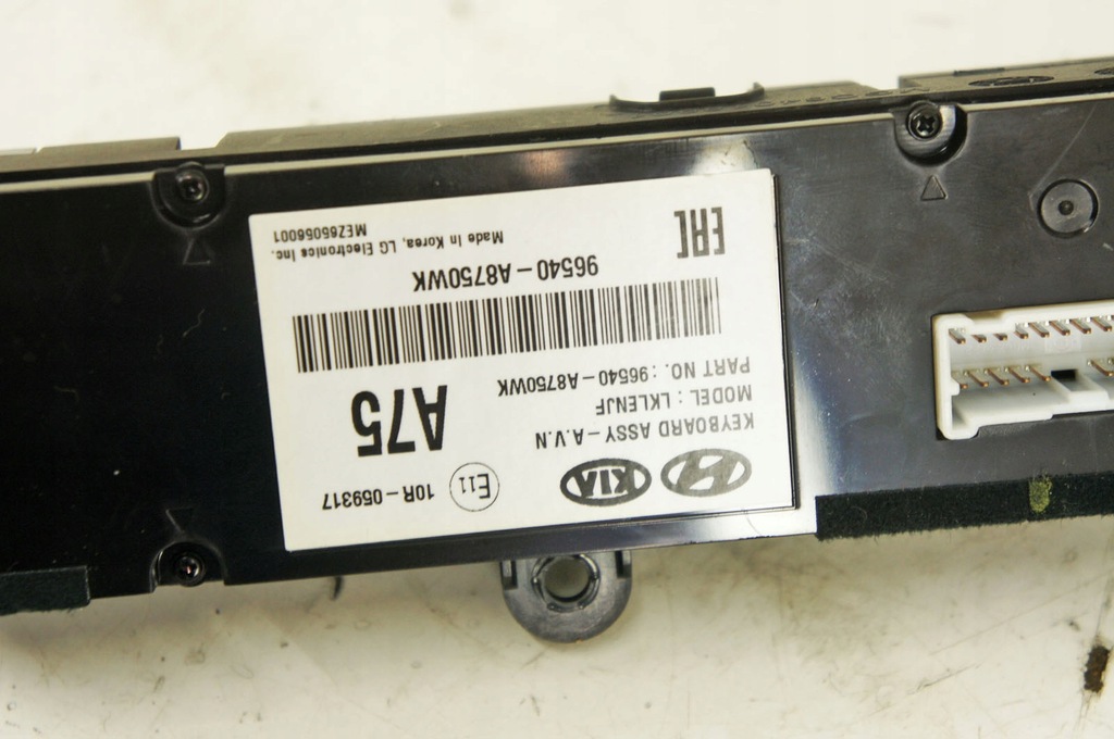 фото №6, Re181 kia optima iv jf панель радио 96540-a8750wk