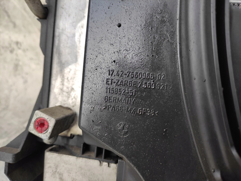 Ремінь передній підсилювач передній радіатор вентилятор bmw e60 e61 535i n54b30 3 Київ