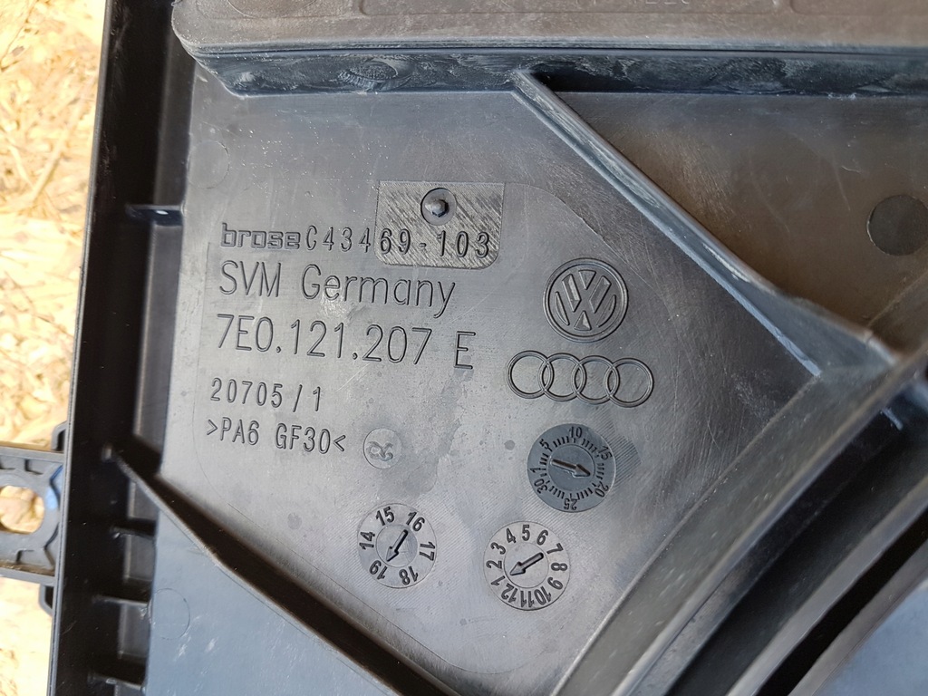 фото №10, Корпус вентилятор радіатор vw t6 lift 7e0121207e