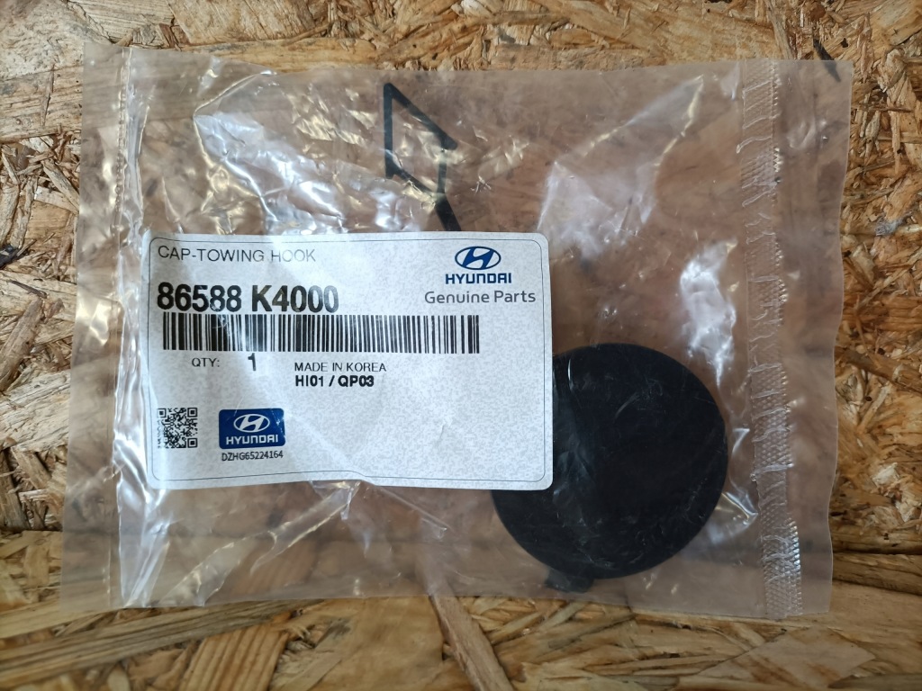 фото №1, Hyundai kona electric 19- заглушка фаркоп перед 86588-k4000