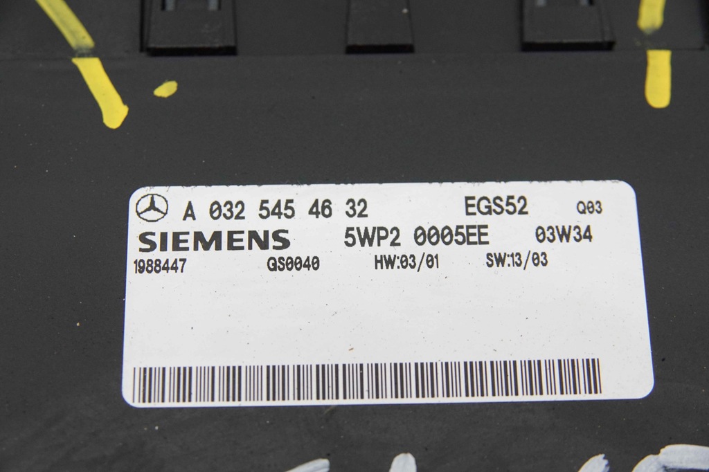 фото №2, Модуль коробки передач a0325454632 mercedes sl r230