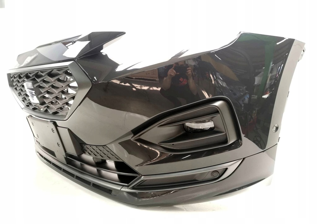 фото №12, Новый бампер перед seat tarraco fr радар 6pdc li7f