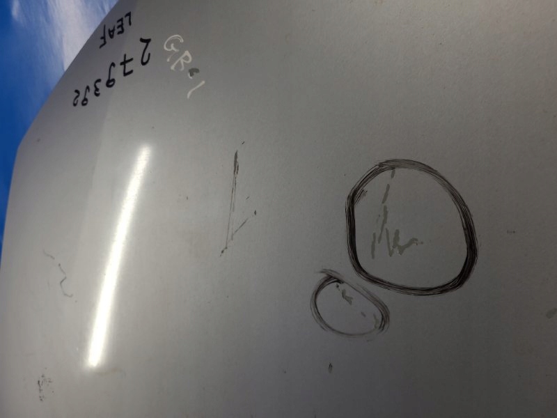 фото №6, Nissan leaf 10-17 i ze0 - капот крышка двигателя 65100-3nf0a