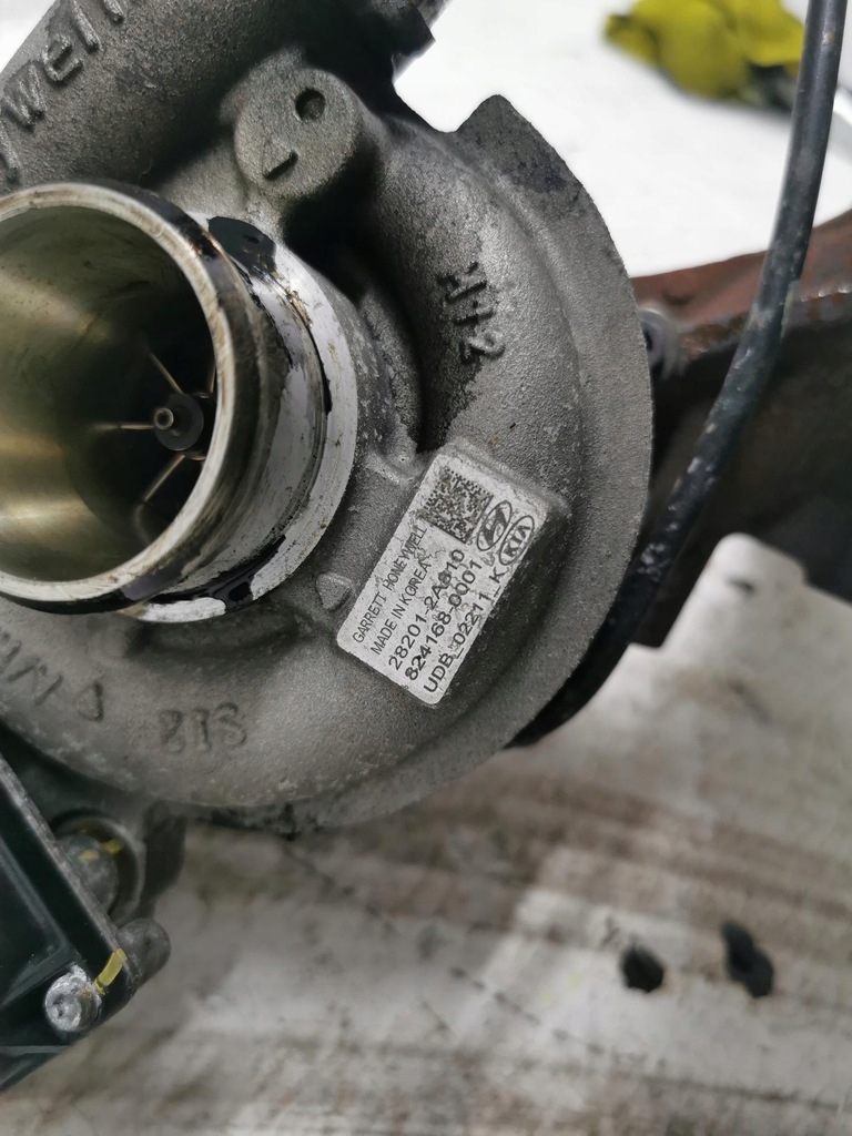 фото №9, Турбонагнетатель kia carens iv 1.7 crdi 28201-2ab10