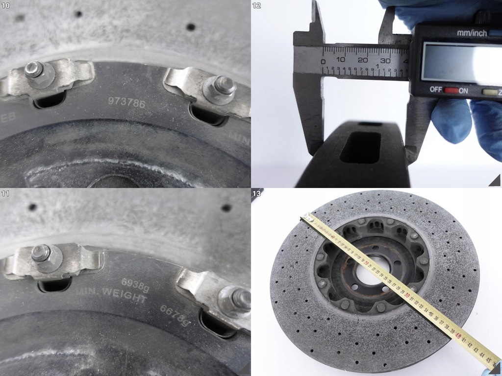 фото №11, Jaguar f-type r xk xkr-s gt svr диск керамічна