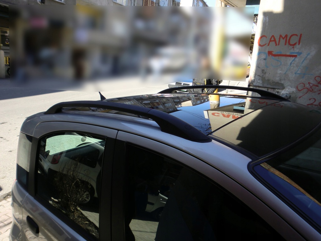 фото №3, Fiat panda ii 2003-2012 рейлинги кровельные багажник