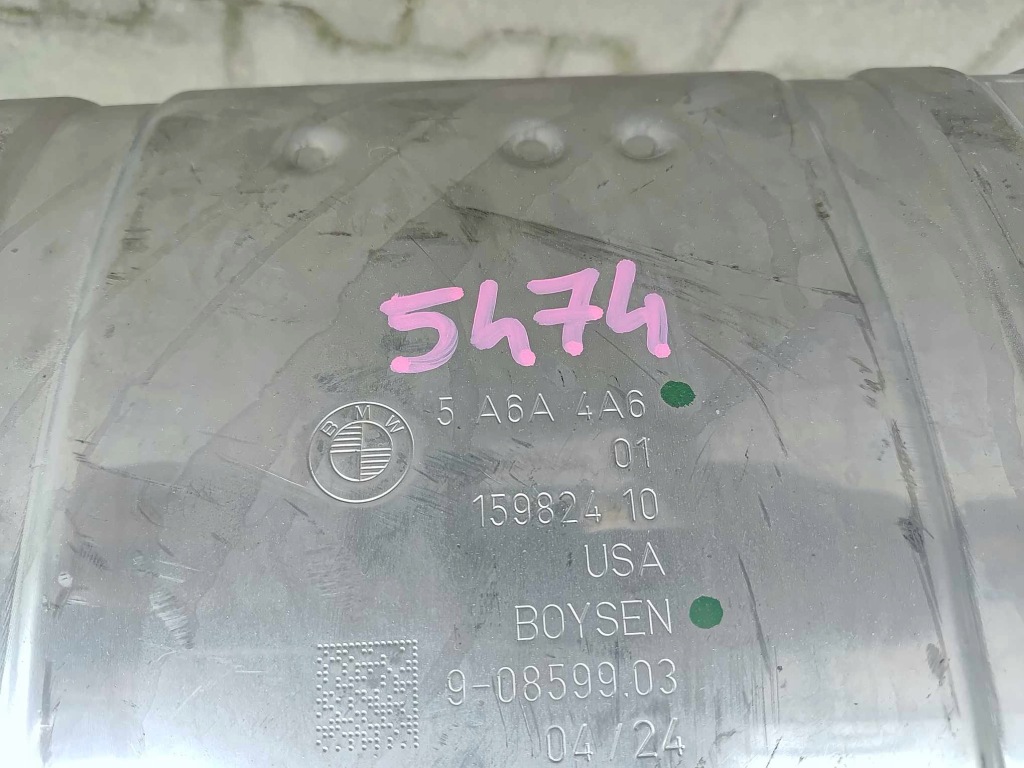 фото №9, Bmw xm g09 гаситель конечный выхлоп 5474