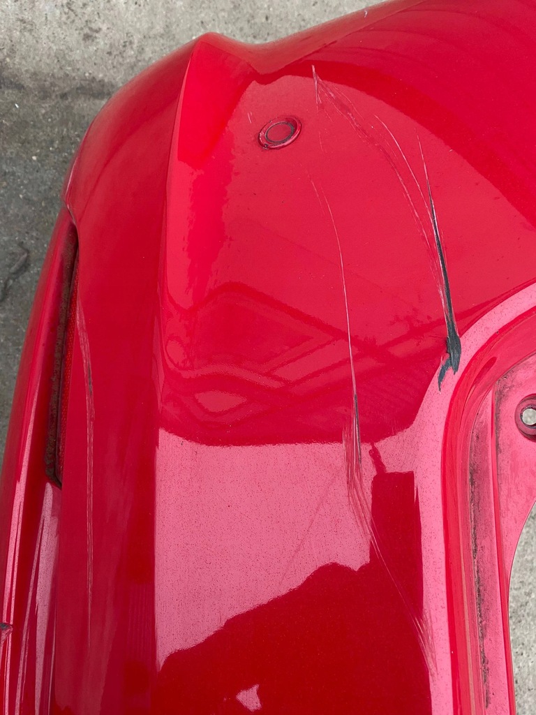 фото №6, Honda insight ii 5d kompletny бампер задняя задний pdc красный r81