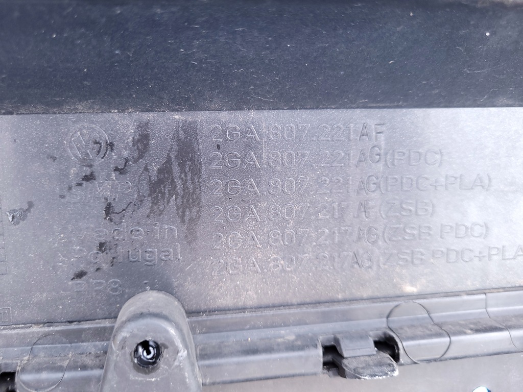 фото №14, Vw t-roc | бампер спойлер нижний перед передний 2ga805903d | 1134