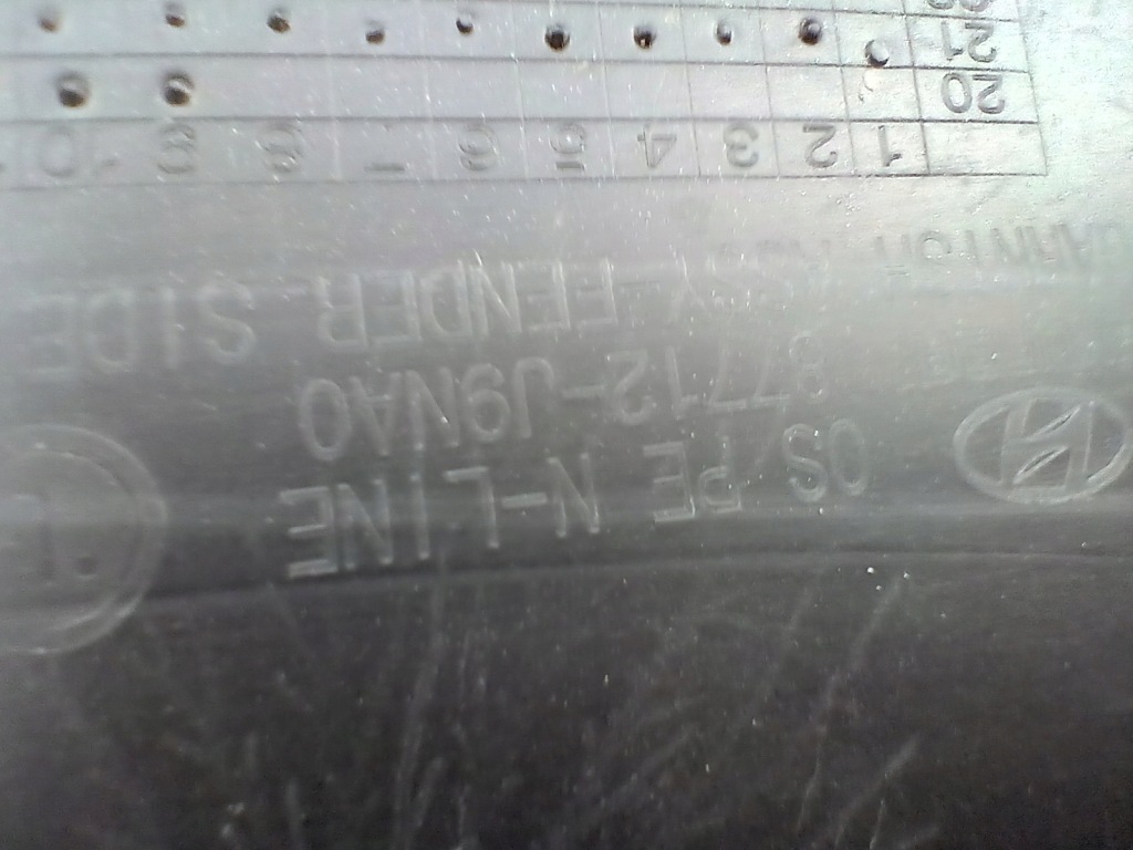 фото №5, Молдинг крыло перед правая hyundai kona 87712-j9na0